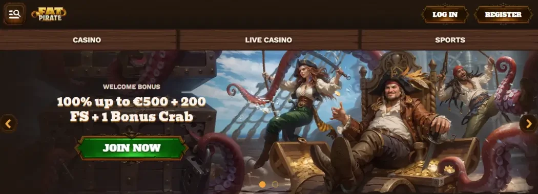 FatPirate Casino – Online casino ervaring image 1