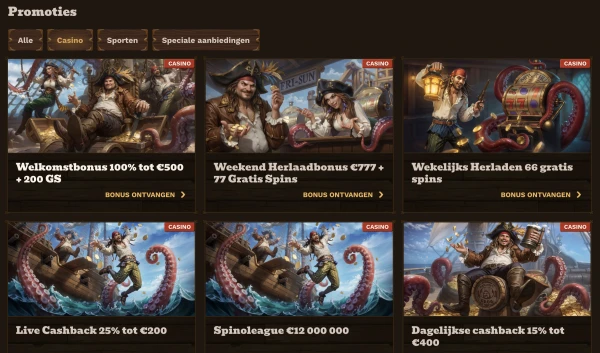 FatPirate Casino – Online casino ervaring image 3