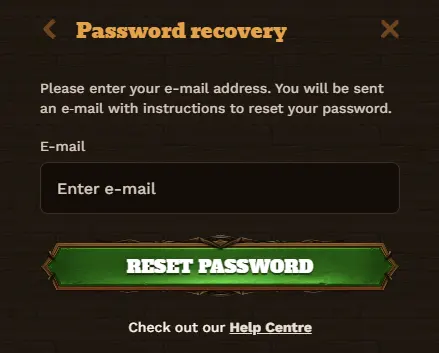 Hoe u uw wachtwoord kunt wijzigen en inloggen bij FatPirate Casino