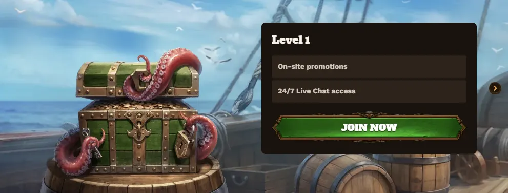 Loyaliteitsprogramma van FatPirate Casino